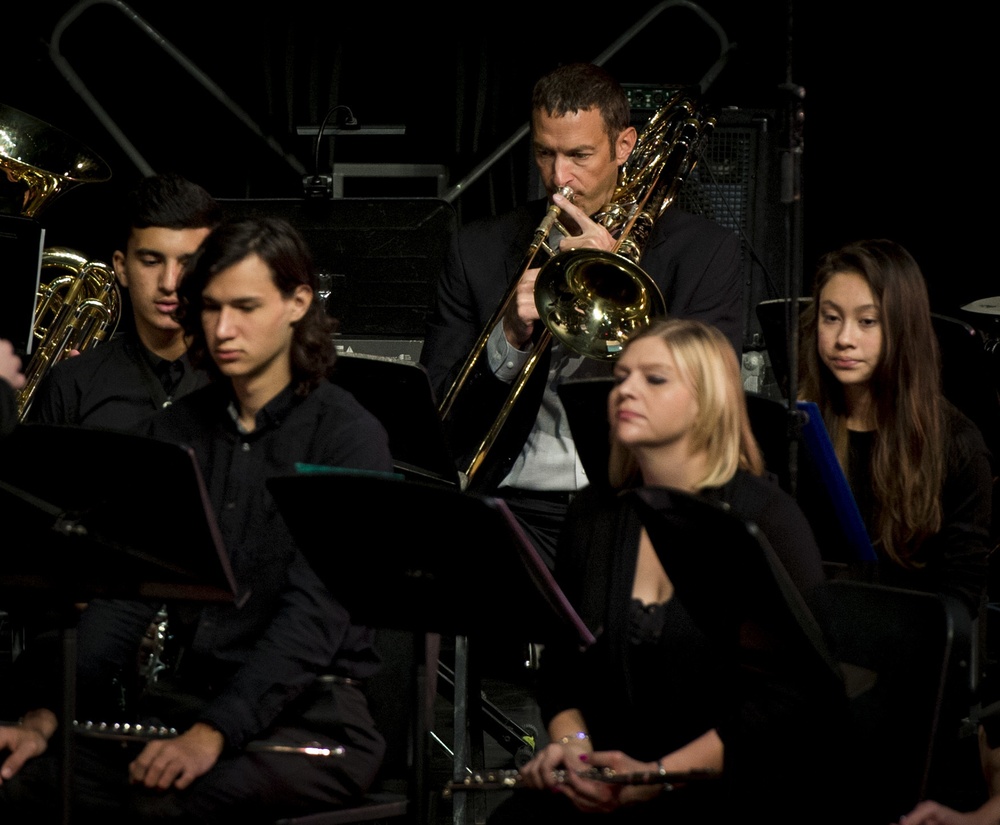 AFCENT band rocks out with community partners in Doha