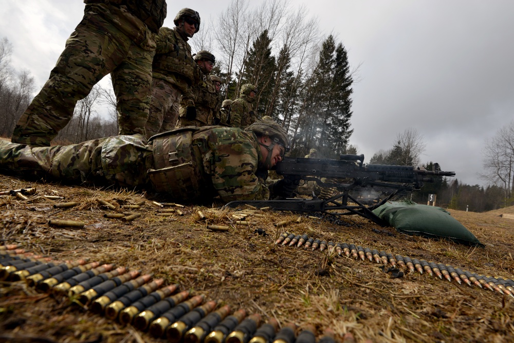 U.S. Soldiers Train in Estonia