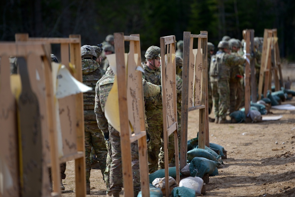 U.S. Soldiers Train in Estonia