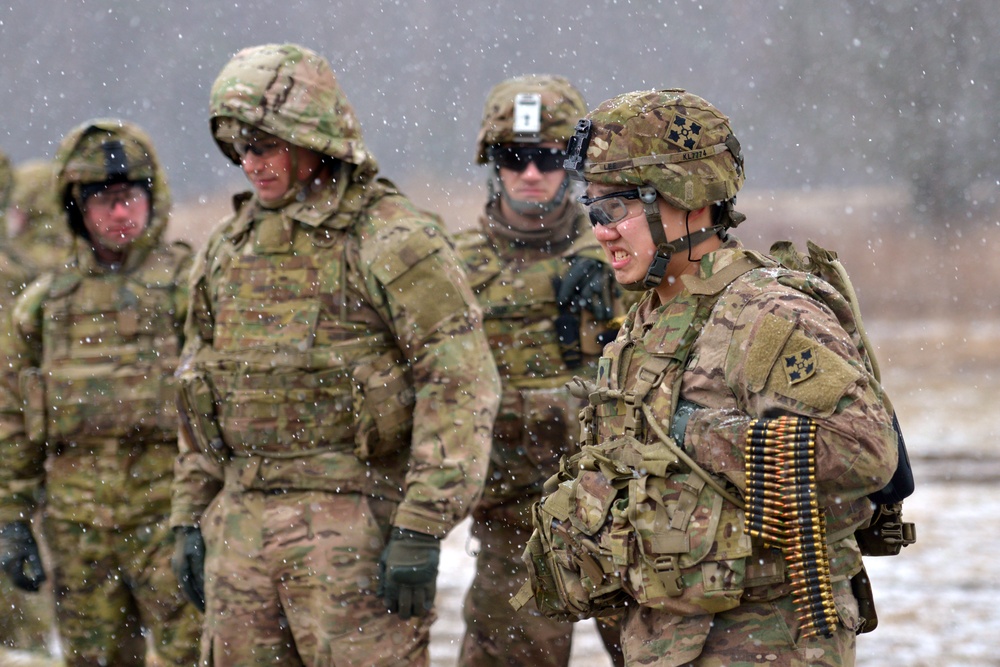 U.S. Soldiers Train in Estonia