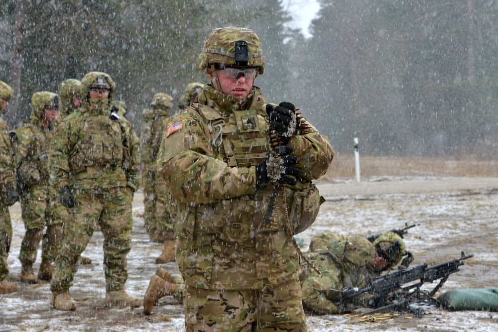 U.S. Soldiers Train in Estonia