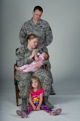 Month of the Military Child, Leidholm Family