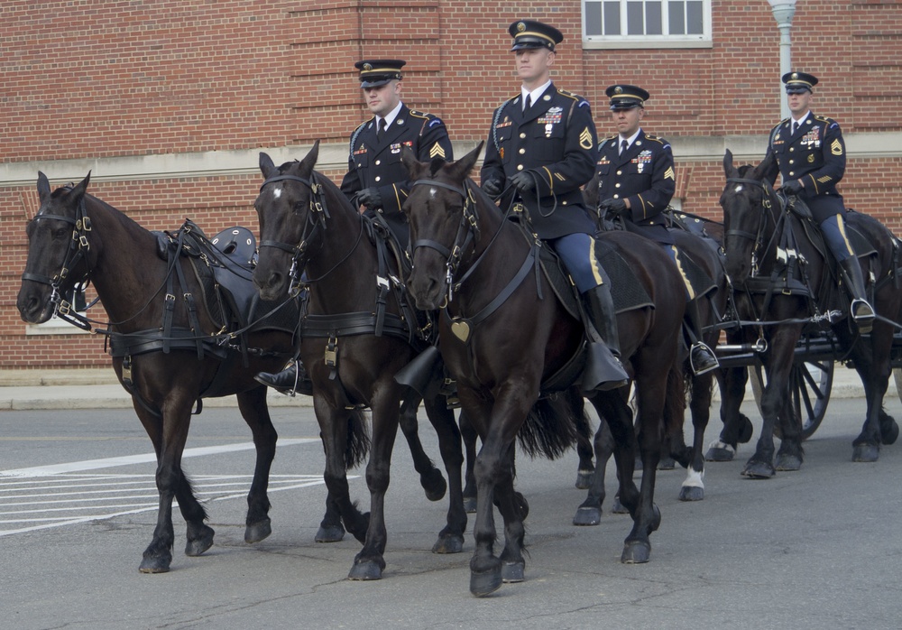 Rider proves to be stable of Caisson Platoon