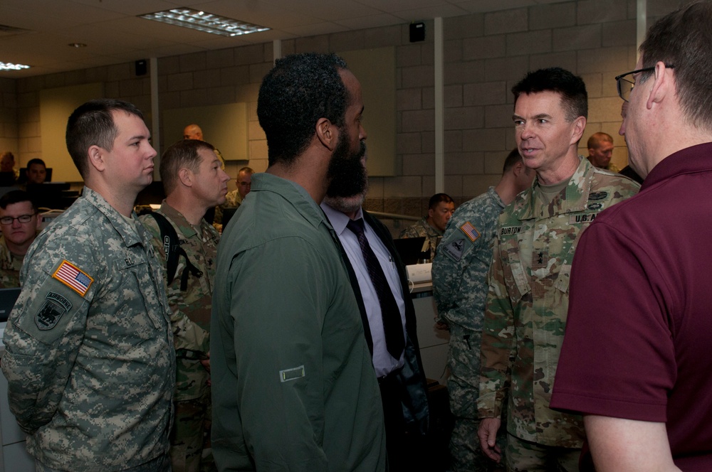 The Adjutant General of the Utah Army National Guard visits Cyber Shield 17