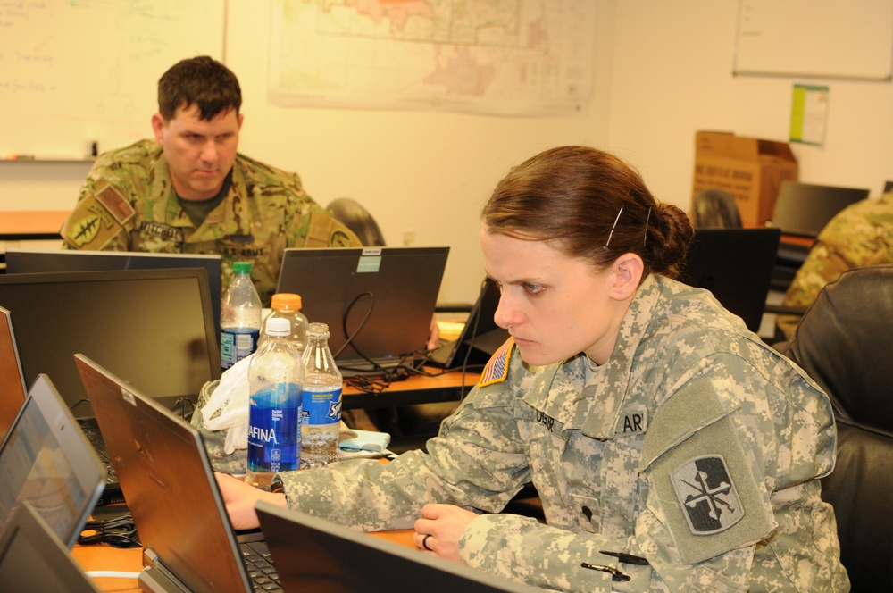 Maryland National Guard at Cyber Shield 17