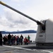 Tours Aboard USS Hopper  During Port Visit to Homer, Alaska