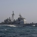 USS Lake Champlain (CG 57) Sails in the Western Pacific