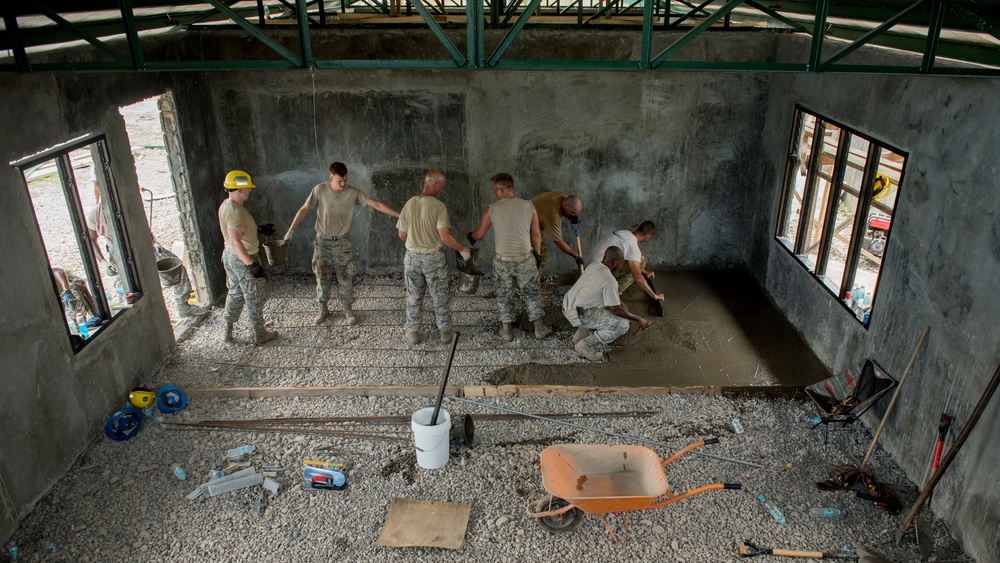 Balikatan engineers build schools for Ormoc children