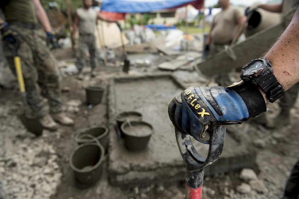 Balikatan engineers build schools for Ormoc children