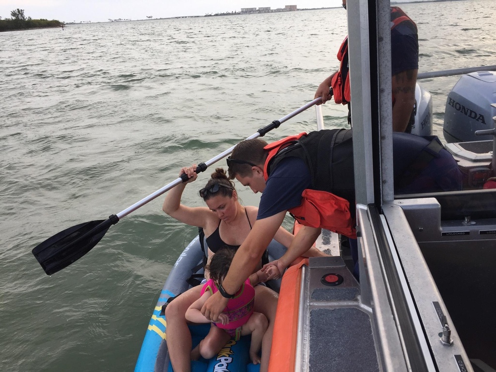 Coast Guard rescues stranded mariners near Dunedin Causeway