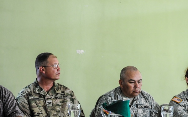 Beyond the Horizon 2017 team meets with Cayo District leaders