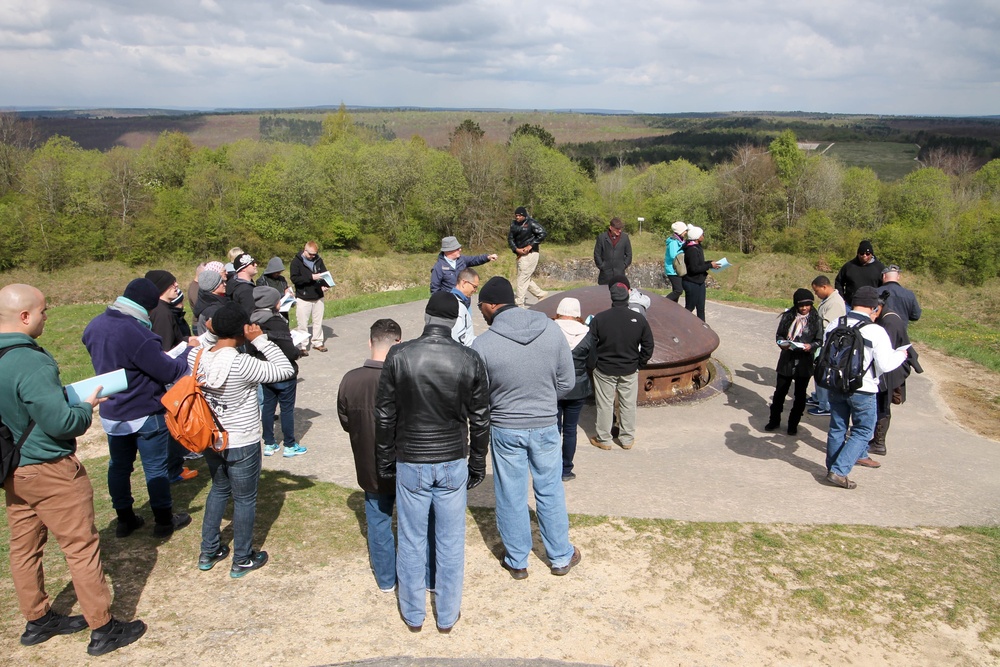 30th Med Bde commemorates 100th anniversary of U.S. Army entrance into WWI, visits Verdun, Meuse-Argonne battlefields