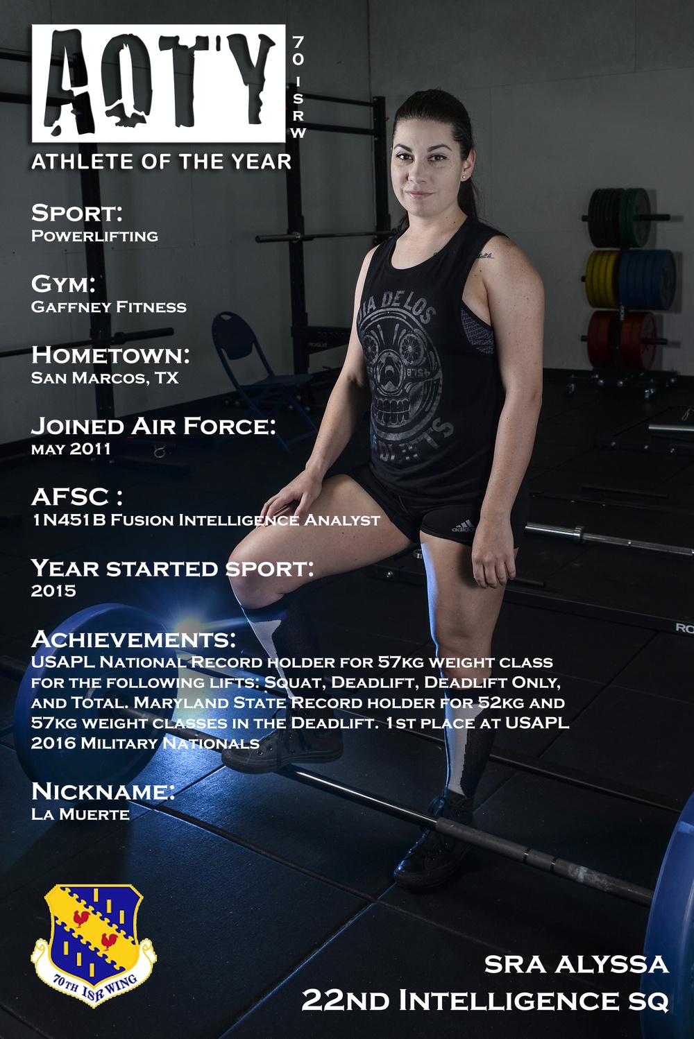 Senior Airman Alyssa