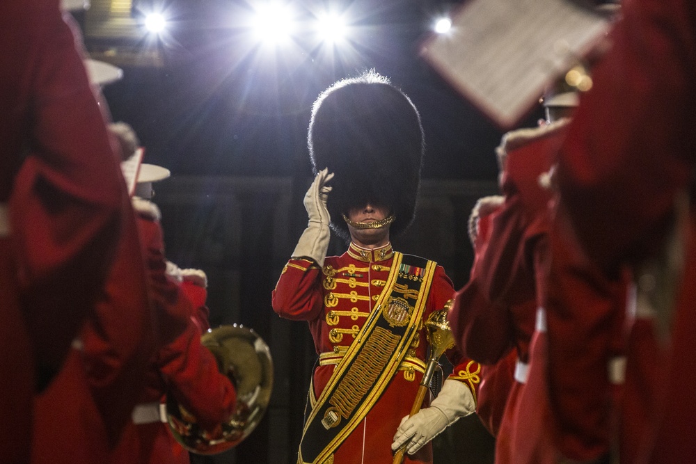 Marine Barracks Washington Evening Parade Dress Rehearsal April 26, 2017