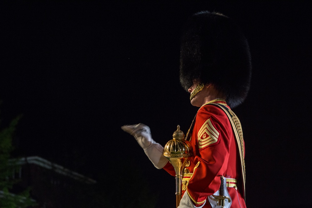 Marine Barracks Washington Evening Parade Dress Rehearsal April 26, 2017