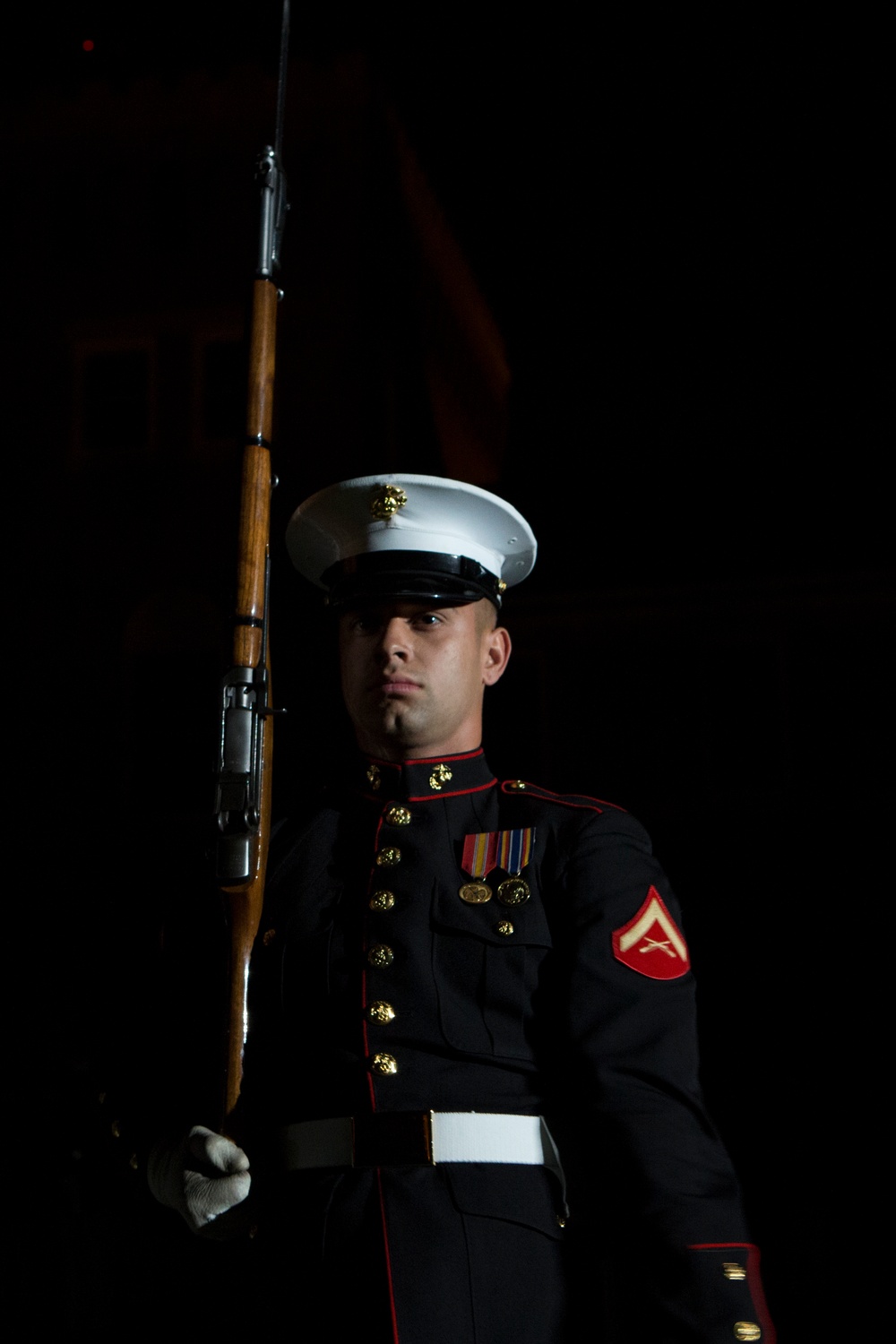 Marine Barracks Washington Evening Parade Dress Rehearsal April 26, 2017