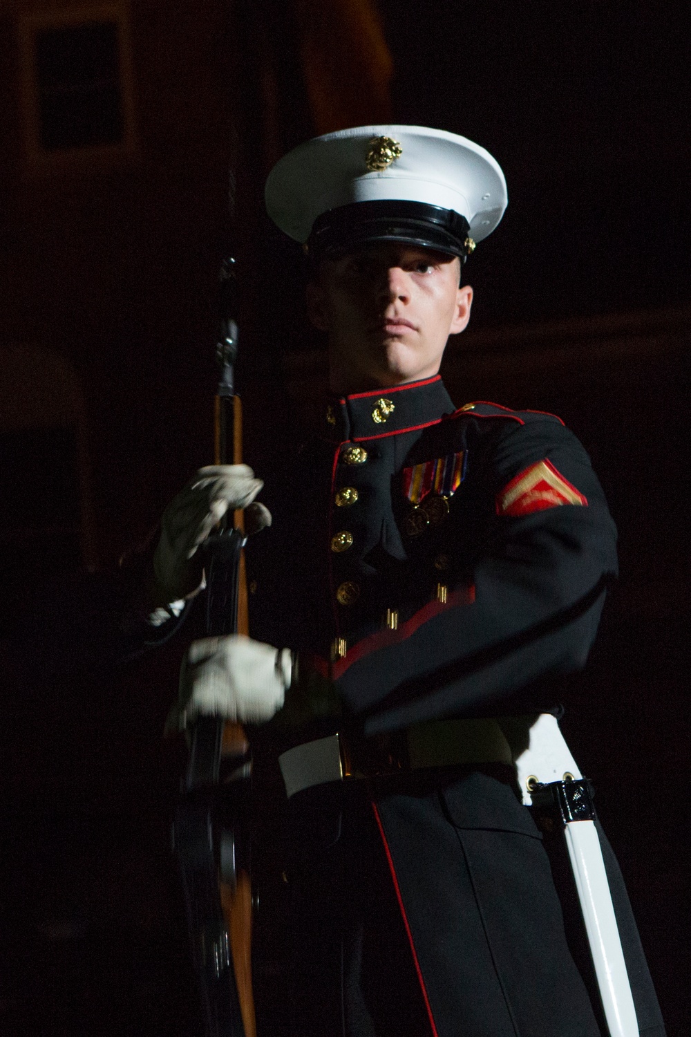 Marine Barracks Washington Evening Parade Dress Rehearsal April 26, 2017