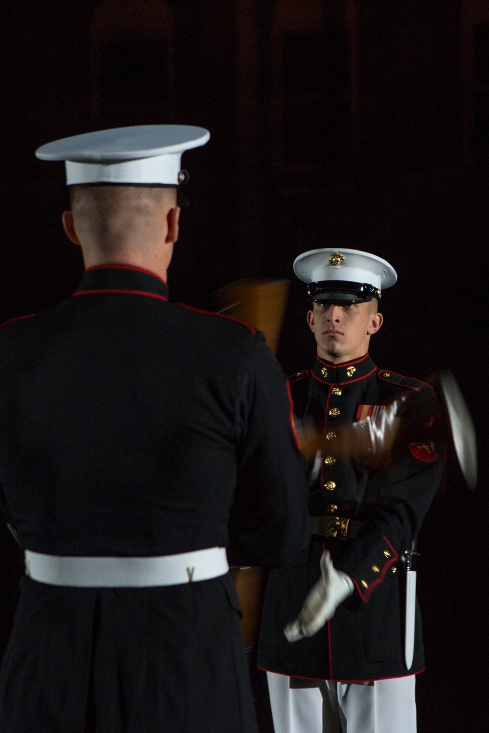 Marine Barracks Washington Evening Parade Dress Rehearsal April 26, 2017