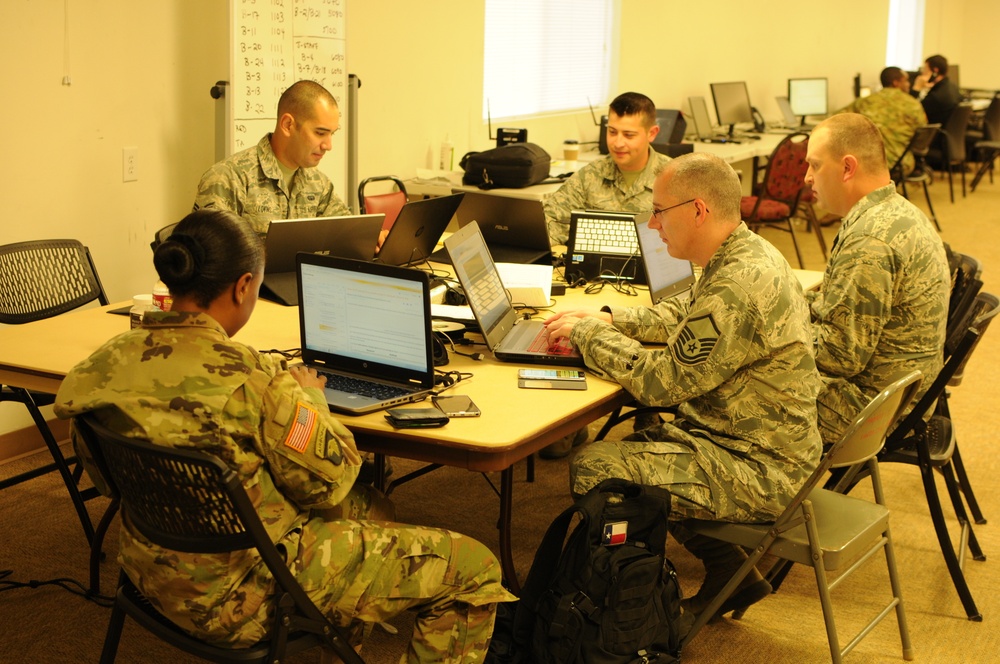 Texas National Guard Supports Cyber Shield 17