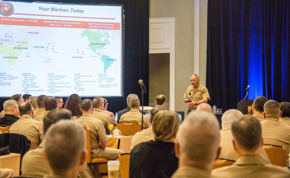 CMC Speaks at the Navy Surgeon General's Leadership Symposium