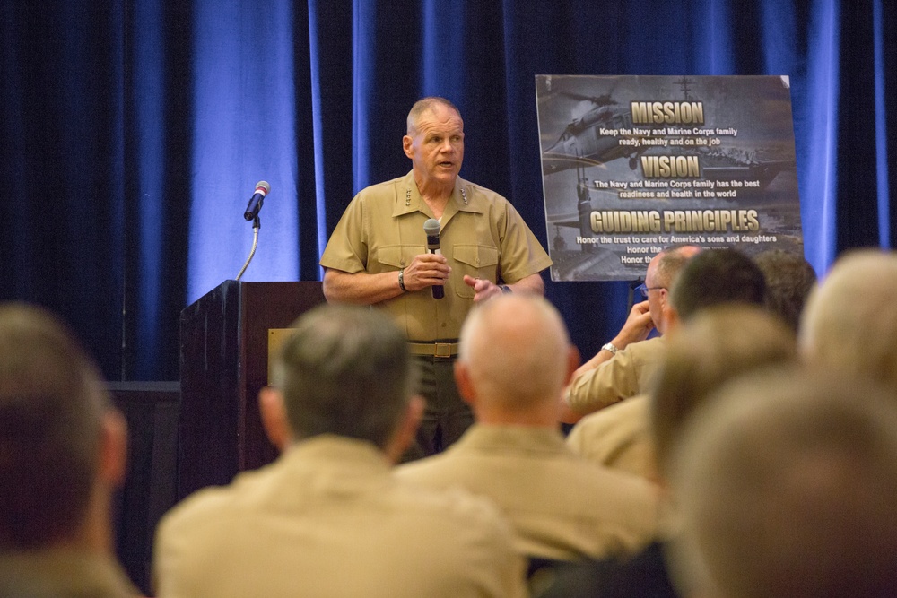 CMC Speaks at the Navy Surgeon General's Leadership Symposium