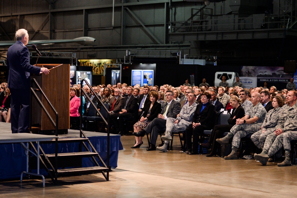 WPAFB hosts dual Change of Command Ceremonies