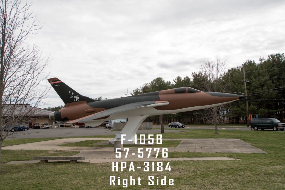F-105B Static Display JBMDL