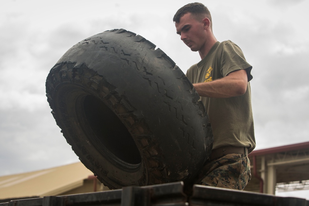 Marines participate in “Malama Ka Aina” base cleanup