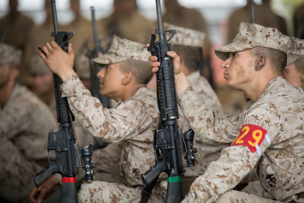 DVIDS - Images - Marine recruits learn combat shooting fundamentals on ...