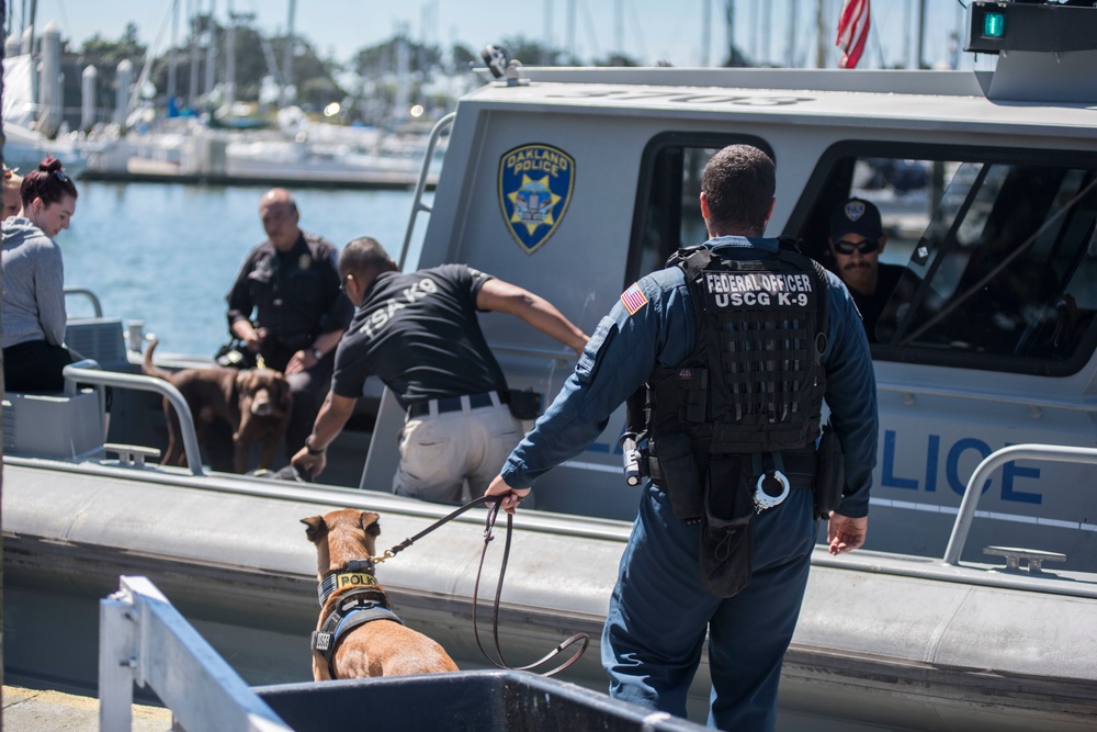 Coast Guard, local agencies conduct joint maritime training in Berkeley
