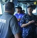 Local Mayors Tour USS Emory S. Land