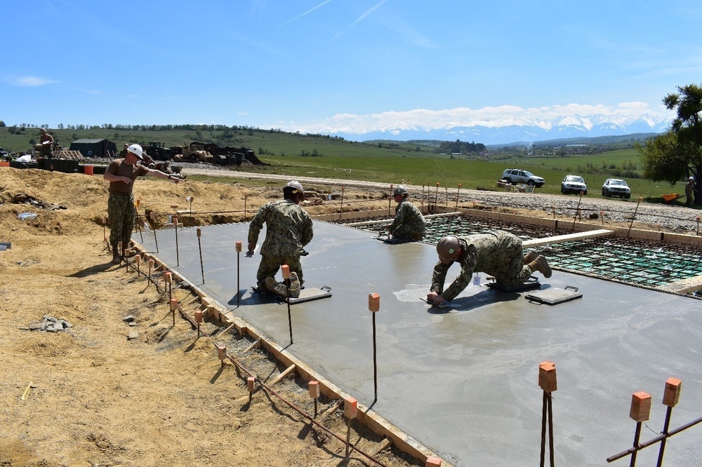 Seabees Build Operations and Storage Building