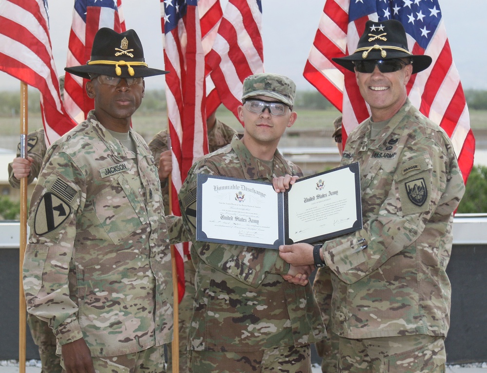 1st Cavalry Division Sustainment Brigade host mass Reenlistment Ceremony