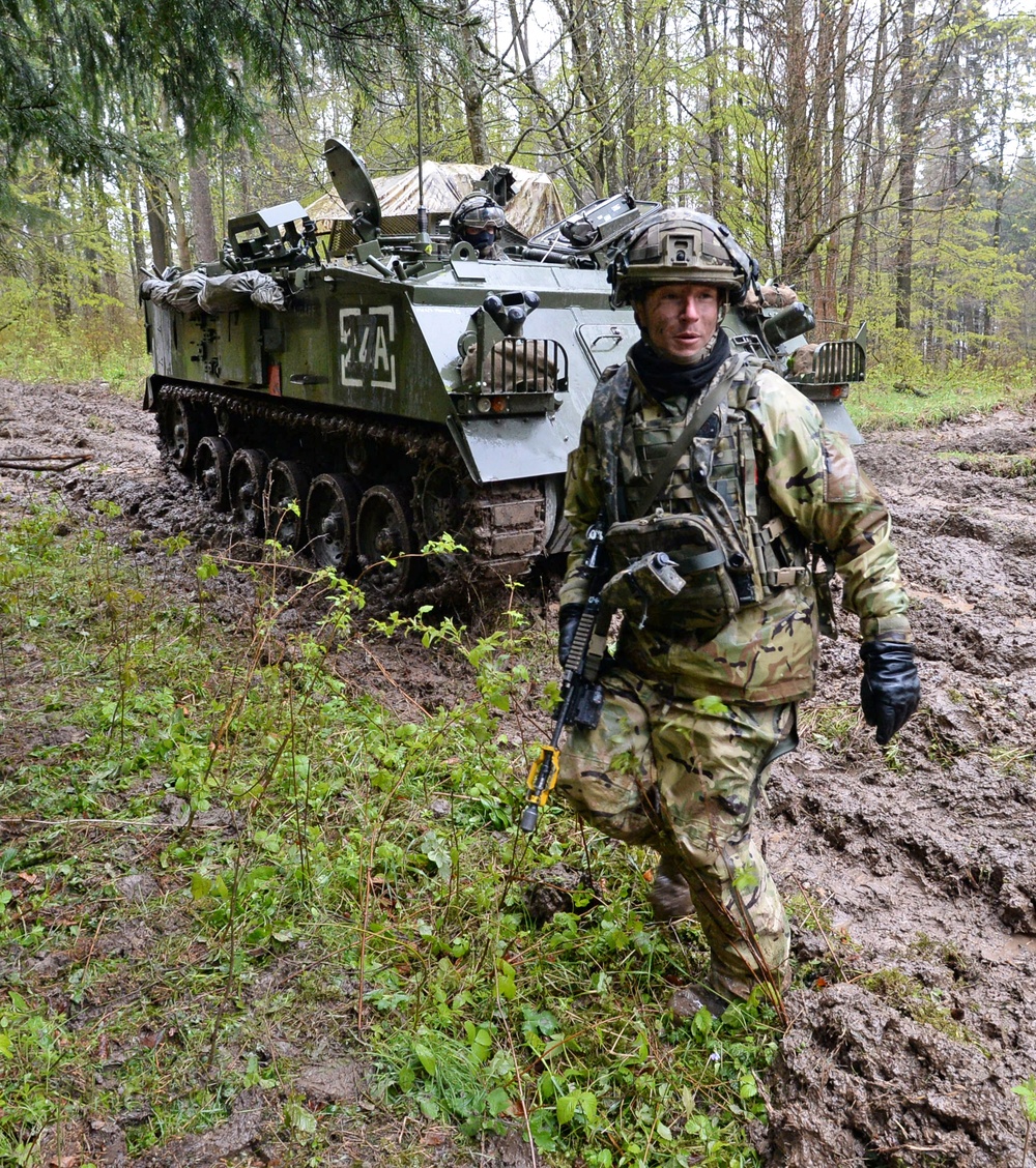 UK Boots on the ground in Germany for Training