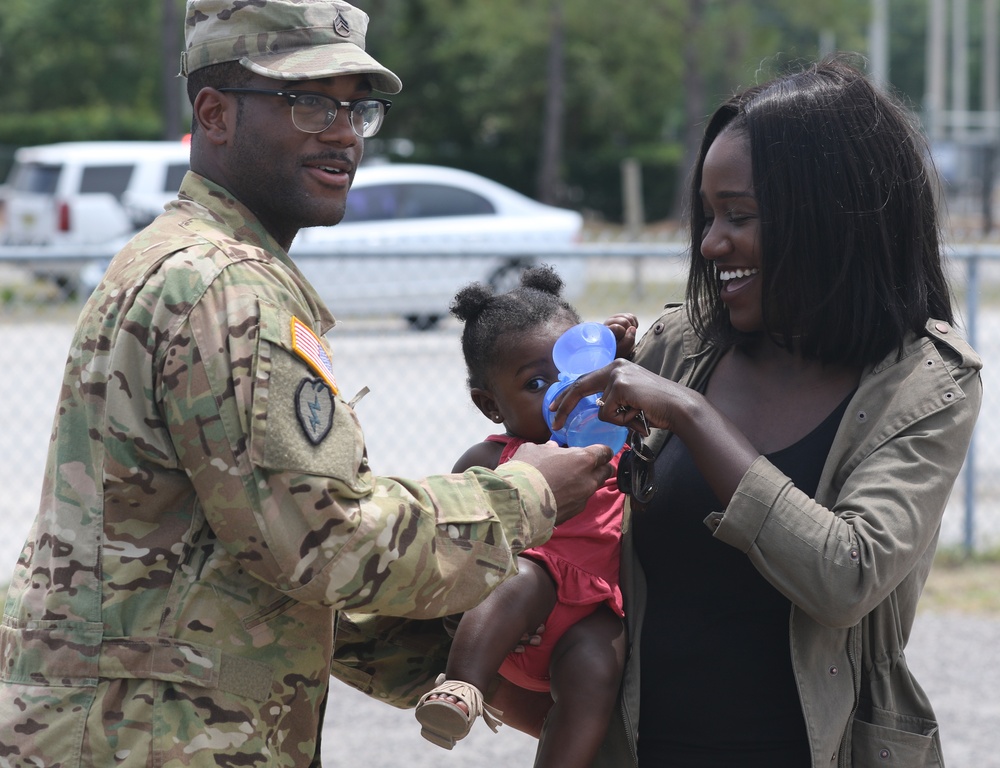 Florida Guard Soldiers return home after deployment