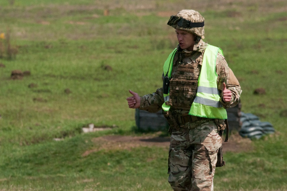 Ukrainian GP-25 Grenade Launcher Training