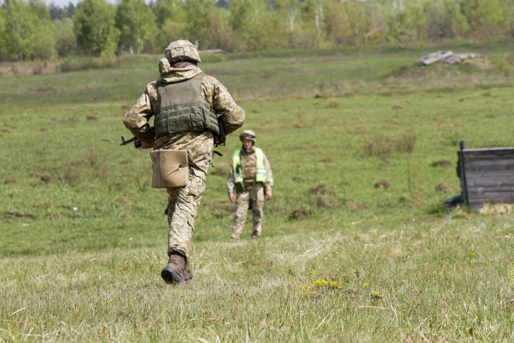 Ukrainian GP-25 Grenade Launcher Training