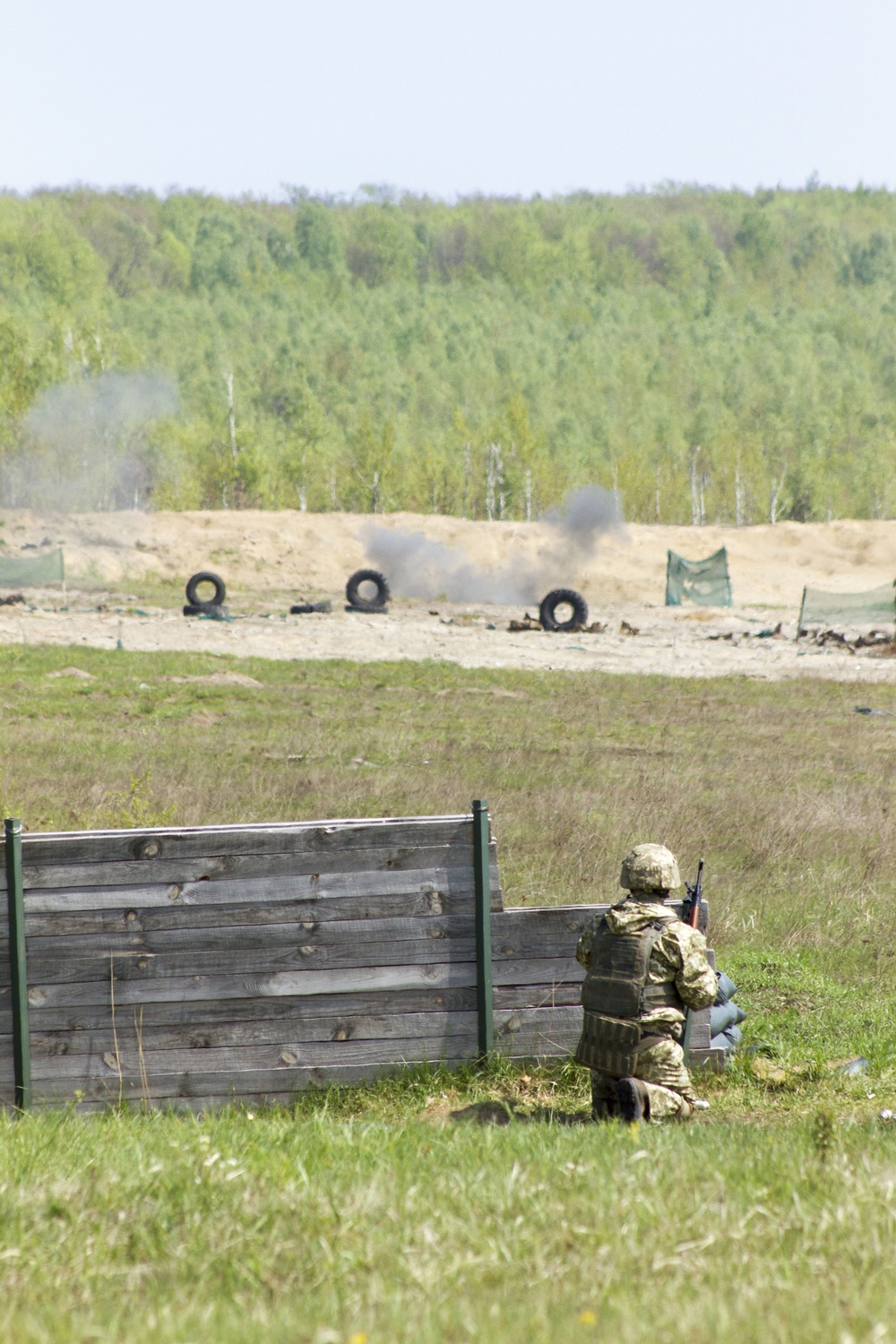 Ukrainian GP-25 Grenade Launcher Training