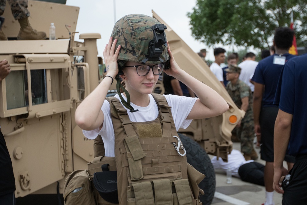 Future Marines Feel the Heat