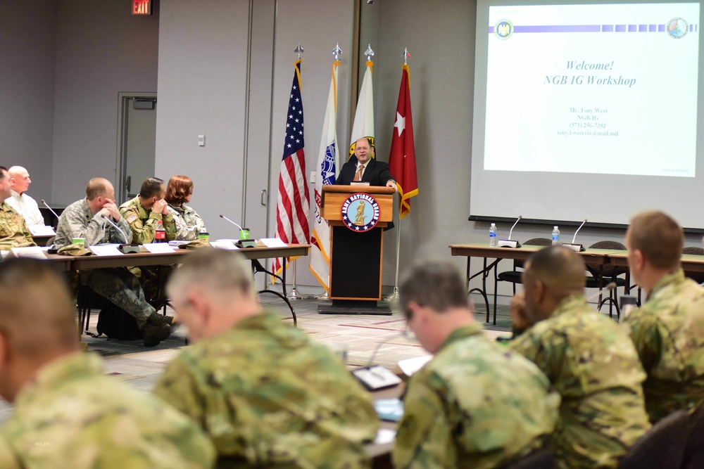 National Guard IGs Attend Workshop