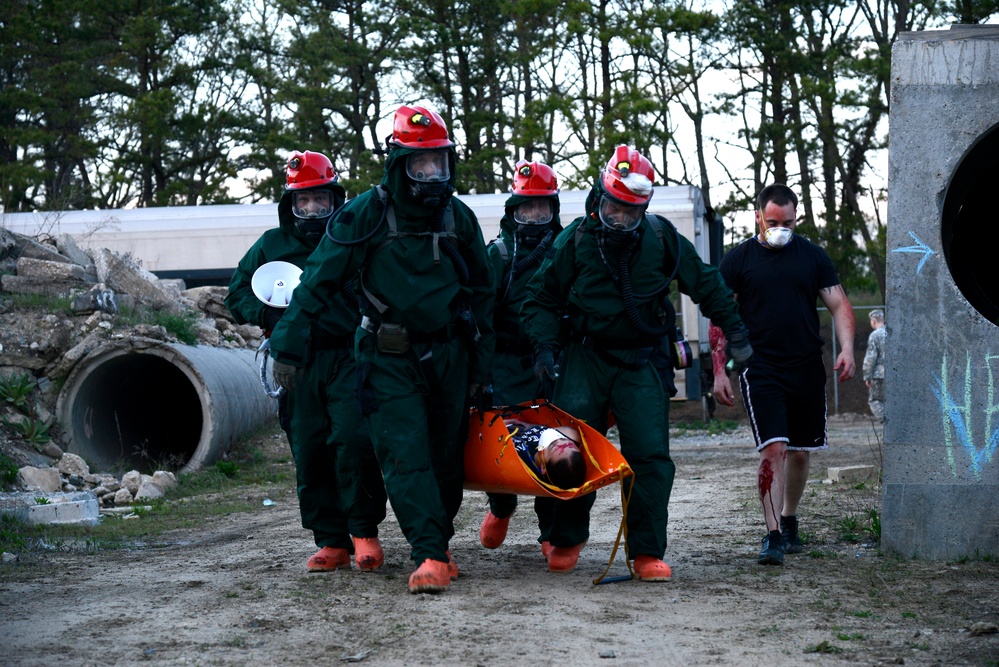 105th Airmen hone homeland response skills with Army counterparts