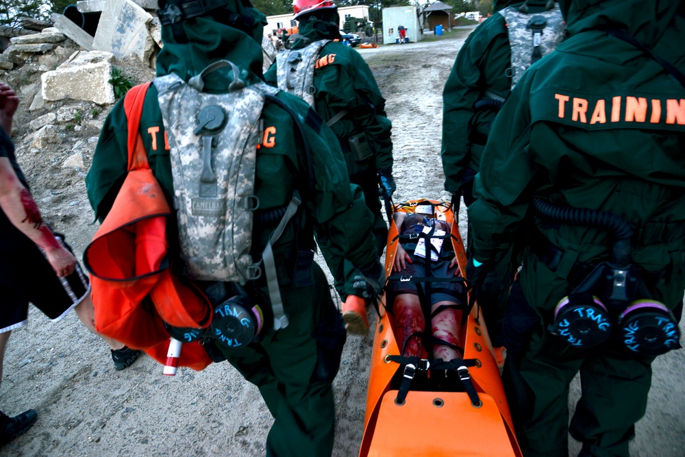 105th Airmen hone homeland response skills with Army counterparts