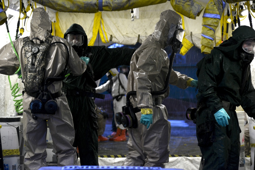 105th Airmen hone homeland response skills with Army counterparts