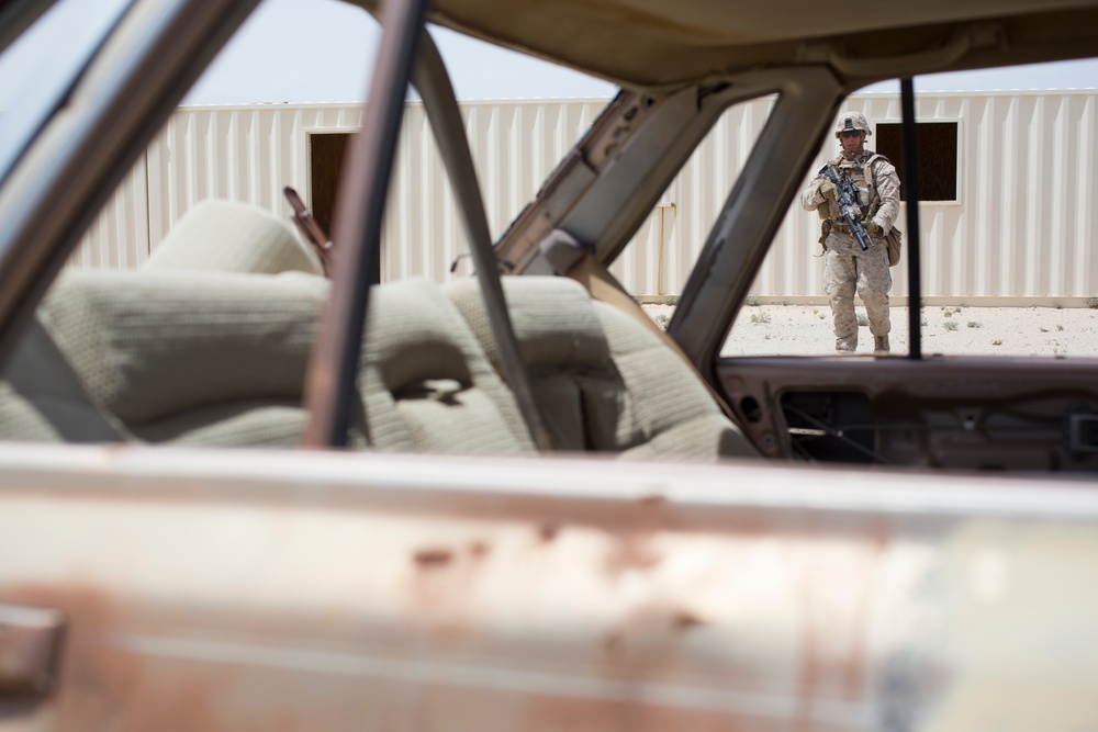 U.S. Marines with 2nd Battalion, 6th Marine Regiment conduct Stability Operations for TalonEx/WTI 2-17