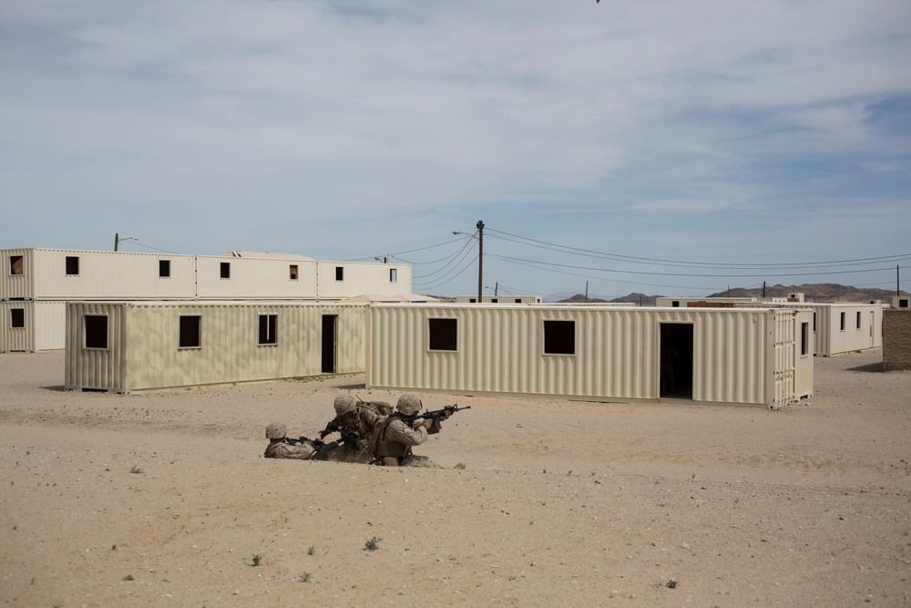U.S. Marines with 2nd Battalion, 6th Marine Regiment conduct Stability Operations for TalonEx/WTI 2-17