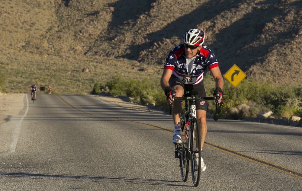 Riders cross Joshua Tree National Park in Park to Park Ride