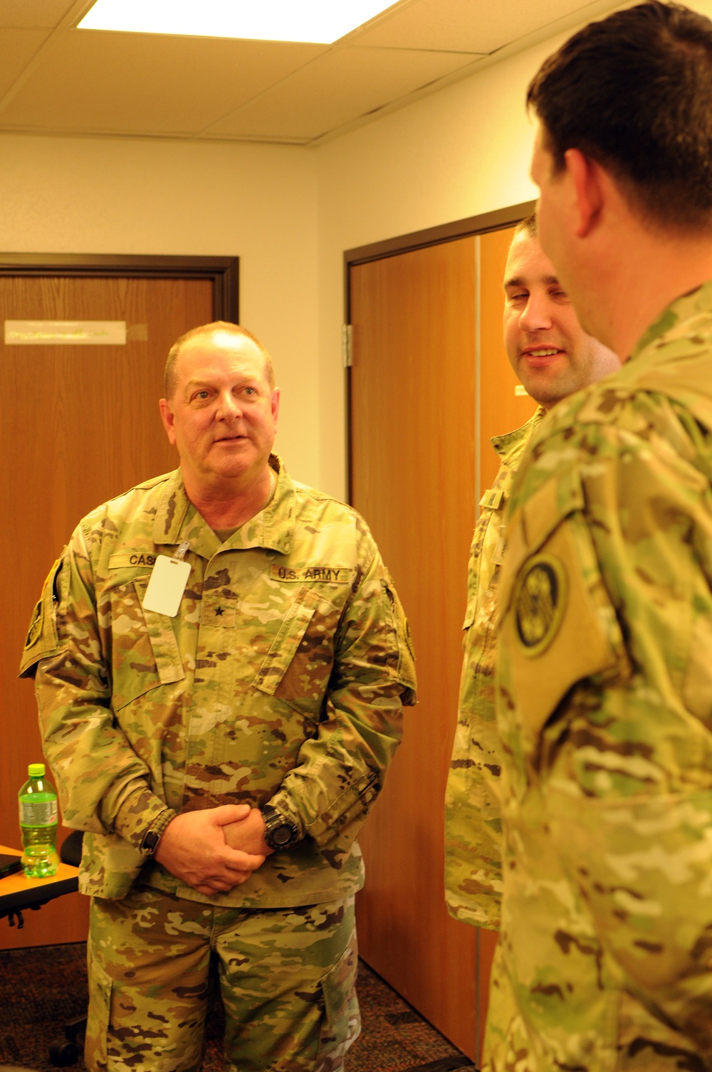 Maryland Guard Leaders Visit Cyber Shield 17