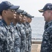 USS Lake Champlain (CG 57) Uniform Inspection