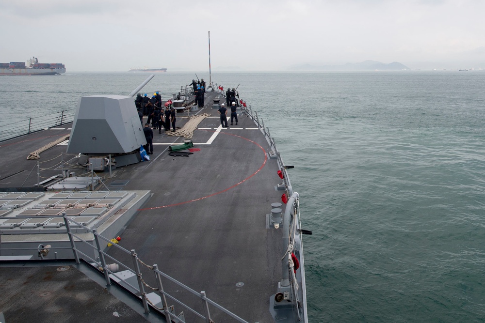 Sterett-Dewey Surface Action Group Deployment