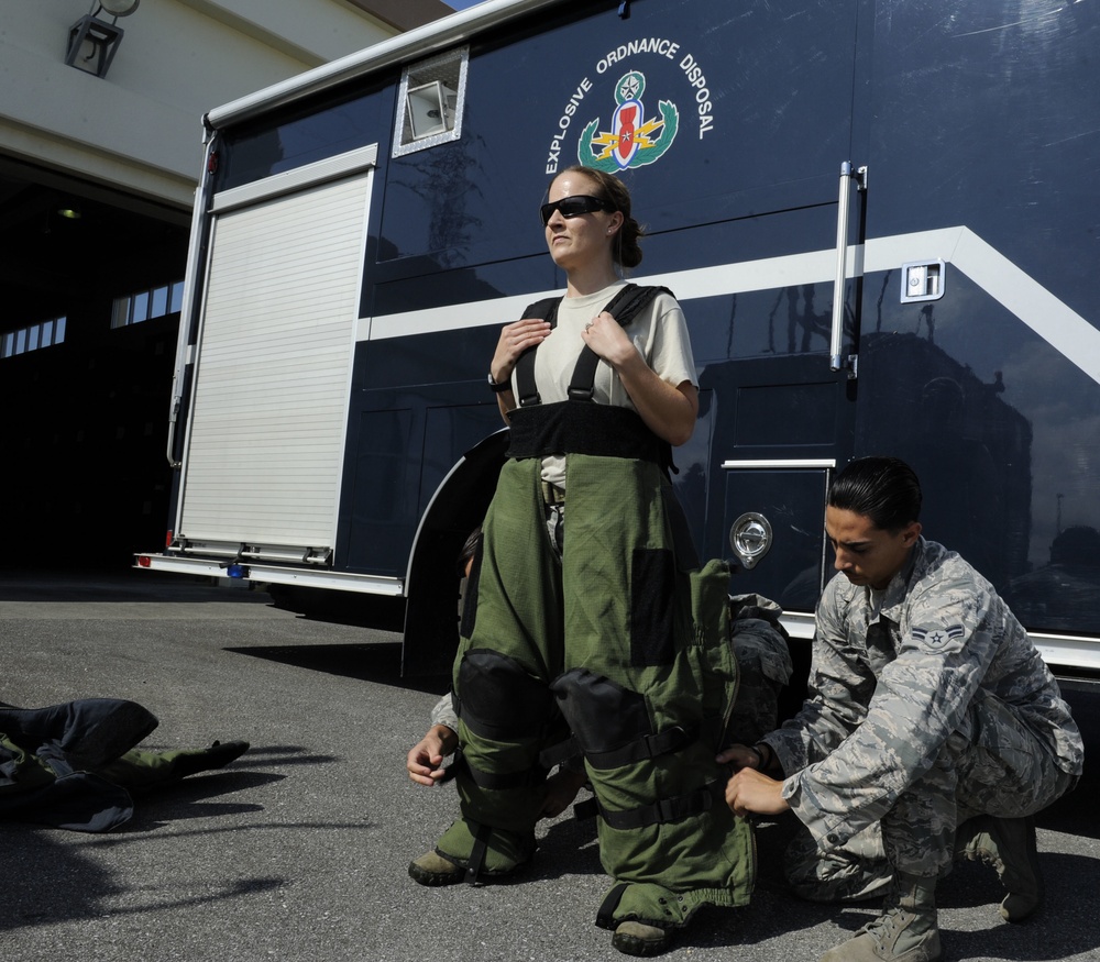 She’s the bomb: EOD NCO receives STEP promotion